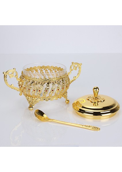 Kaşık Mutfak Malzemeleri Baharat Kavanoz ile Cam Alaşım Kahve Şekerlik (Yurt Dışından) fırsatları