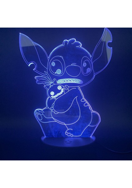 Yaratıcı 3D Başucu Gece Lambası Dekoratif Masa Lambası (Yurt Dışından)