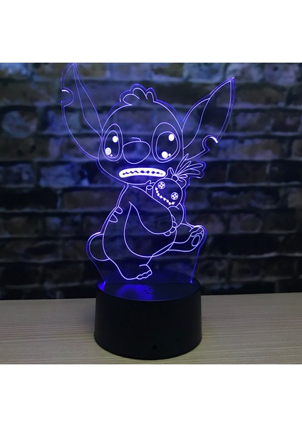 Yaratıcı 3D Başucu Gece Lambası Dekoratif Masa Lambası (Yurt Dışından) modelleri