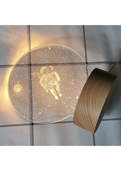 Yaratıcı 3D Başucu Gece Lambası Dekoratif Masa Lambası (Yurt Dışından) fiyatları