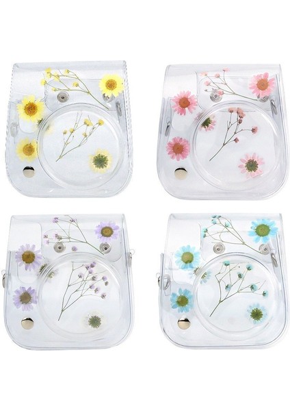 Fujifilm Instax mini 11/9/8 için Kamera Kılıfı PVC Çiçek (Yurt Dışından) fiyatları