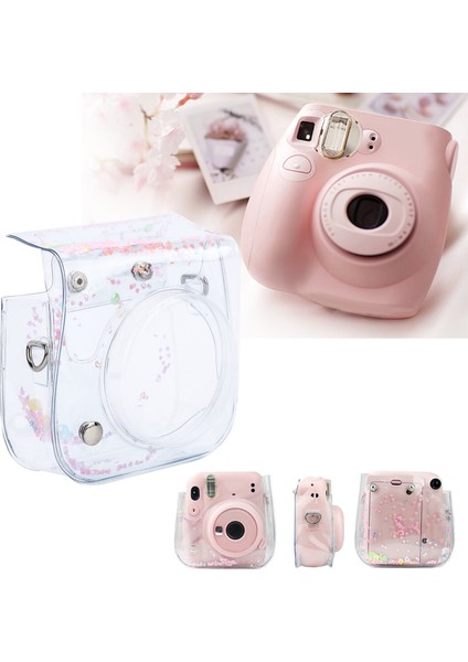 Fujifilm Instax mini 11/9/8 için PVC Şeffaf Kamera Kılıf Çantası (Yurt Dışından) fırsatları