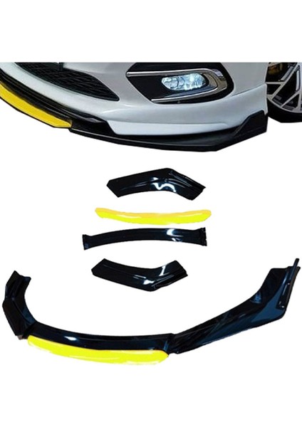 Opel Corsa B 1993-2000 4 Parça Sarı Ön Ek Piano Black Lip