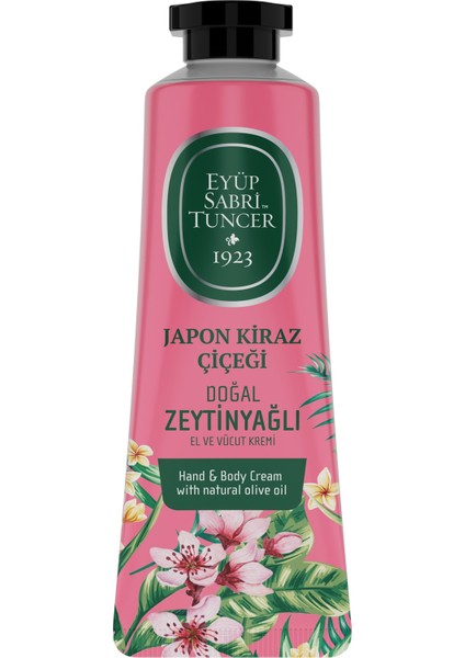 El ve Vücut Kremi Japon Kiraz Çiçeği 50 ml