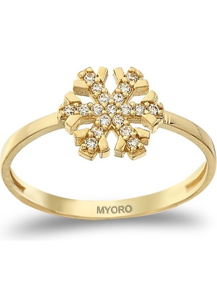 14 Ayar Kar Tanesi Yüzük fiyatları