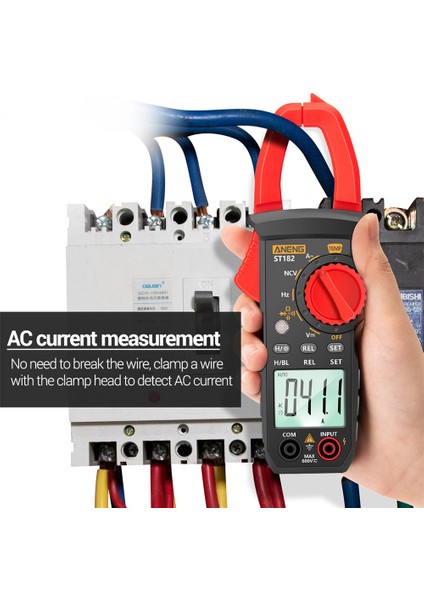 ST182 Pro 4000 Sayım Dijital Ac Akım Pens Ampermetresi (Yurt Dışından) fırsatları