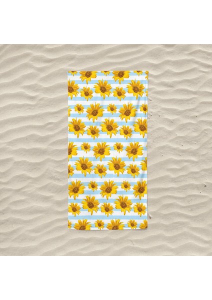 Trakya - Baskılı Plaj Havlusu