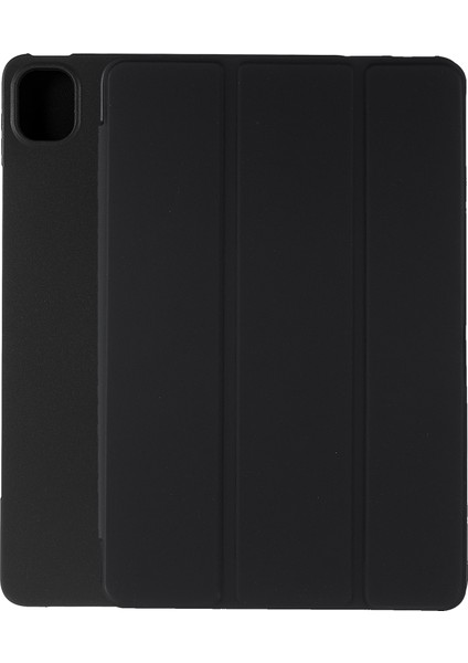 Xiaomi Pad 5/Pad İçin 5 Pro Shockproof Tri -Katlı Stand Tasarımı Pu Deri Tpu Koruyucu Kılıf - Siyah (Yurt Dışından)