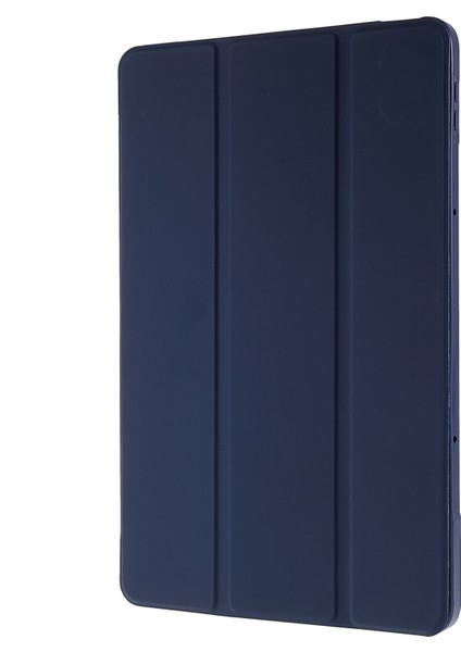 Xiaomi Pad 5/Pad İçin 5 Pro Shockproof Tri -Spold Stand Tasarım Pu Deri Tpu Koruyucu Kılıf - Koyu Mavi (Yurt Dışından)