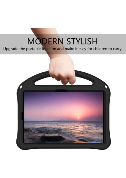 Hafif Cabrio Kickstand Çocuk Dostu Eva Koruyucu Kapak Xiaomi Pad 5/ Pad 5 Pro - Siyah (Yurt Dışından)