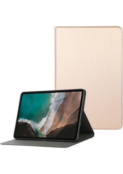 Anti -Çizim Pu Deri Koruyucu Stand Folio Kılıf Kapağı Xiaomi Pad 5 / Pad 5 Pro - Altın (Yurt Dışından)