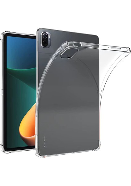 Xiaomi Pad 5 / Pad 5 Pro İçin Dört Köşeli Hava Yastığı Şok Emilim Şeffaf Tpu Koruyucu Kapak (Yurt Dışından)