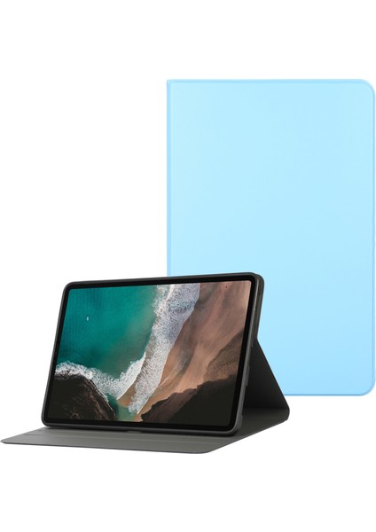 Anti -Cratch Pu Deri Koruyucu Stand Folio Kılıf Kapağı Xiaomi Pad 5 / Pad 5 Pro - Bebek Mavisi (Yurt Dışından)