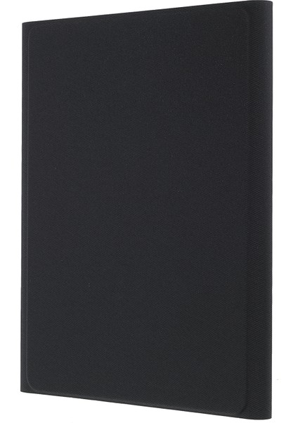 Kalem Yuvası Tasarım Tablet Koruyucu Stand Kılıf Doku Doku Deri Kapağı + Kablosuz Bluetooth Klavye Xiaomi Pad 5/Pad 5 Pro - Siyah (Yurt Dışından)
