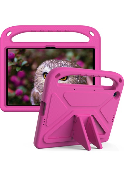 Huawei Enjoy Tablet 2 10.1/matepad T 10S 10.1 Inç/matepad T 10 9.7 Inç/honor Pad 6 10.1 Inç/pad X6 9.7 Inç-Gül Için Darbe Emici El Tutma Saplı Eva Tablet Kılıfı (Yurt Dışından)