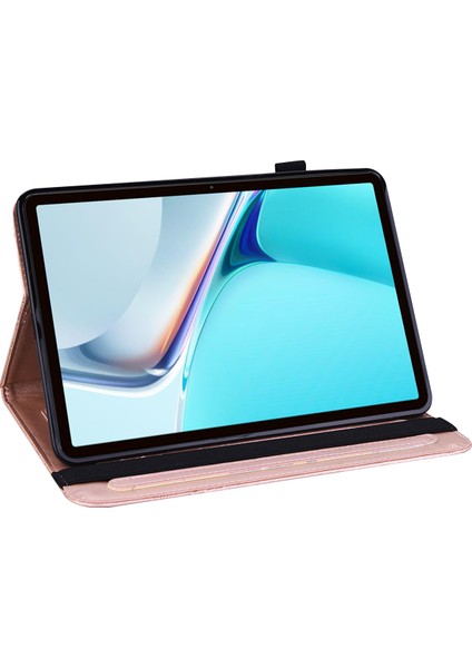 Kickstand Tasarım Darbeye Eva Tablet Kapak Kılıfı Huawei Matepad Pro 12.6 (2021) - Mavi (Yurt Dışından)