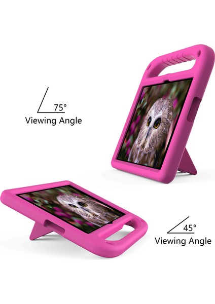 Huawei Enjoy Tablet 2 10.1/matepad T 10S 10.1 Inç/matepad T 10 9.7 Inç/honor Pad 6 10.1 Inç/pad X6 9.7 Inç-Gül Için Darbe Emici El Tutma Saplı Eva Tablet Kılıfı (Yurt Dışından)