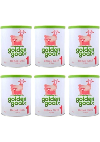 Golden Goat 1 Keçi Sütü Bazlı Bebek Sütü 6'lı Paket