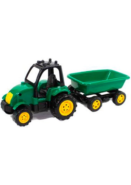 Oyuncak Traktör Römorklu Set 55 cm