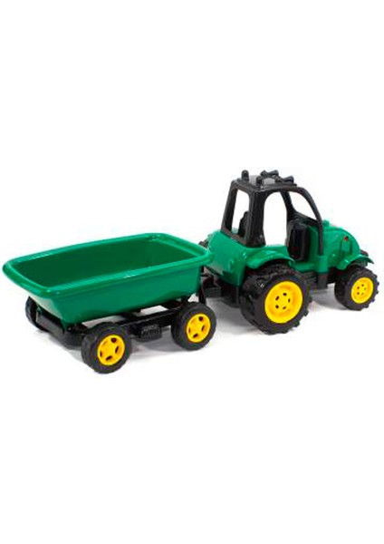 Oyuncak Traktör Römorklu Set 55 cm