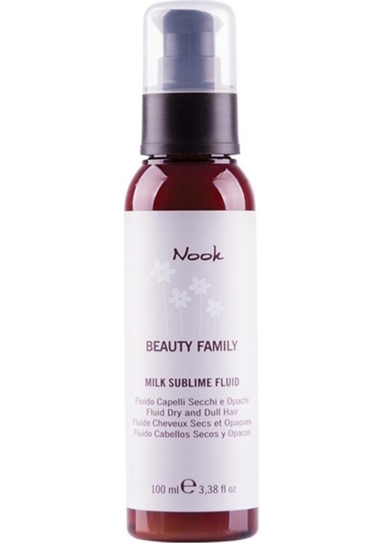 Kuru Yıpranmış Saçları Besleyici Süt 100 ml (Vegan) Beauty Famıly