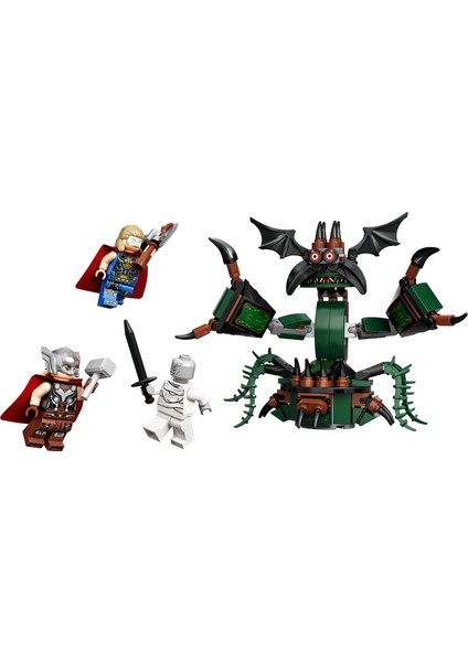 LEGO® Marvel Yeni Asgard#a Saldırı 76207 - 7 Yaş ve Üzeri için 2 Minifigürlü Oyuncak Yapım Seti (159 Parça)