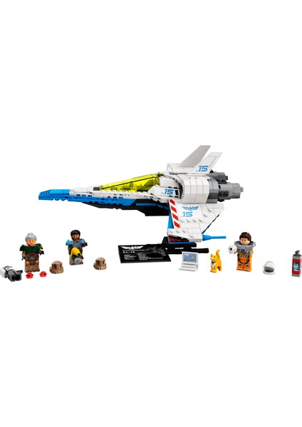® # Disney ve Pixar Lightyear XL-15 Uzay Gemisi 76832 8 Yaş ve Üzeri için Buzz Lightyear Minifigürlü Oyuncak Yapım Seti (498 Parça)
