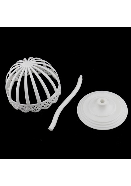 Plastik Bebek Peruk Saç Kafası Şapka Ekran Tutucu Standı Depolama Raf 45 cm (Yurt Dışından)