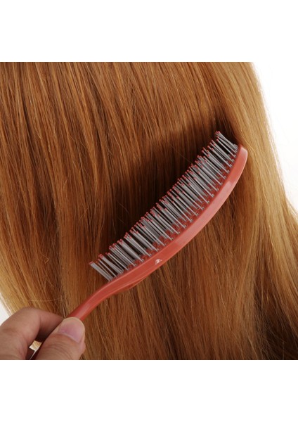 Detangler Tarak Saç Fırçası Styling Tarak Kafa Derisi Masaj Saç Bakımı Kahverengi (Yurt Dışından) fırsatları