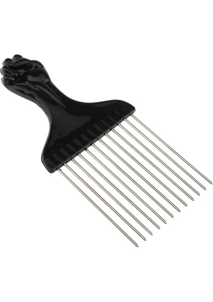 Salon Scalp Bakım Geniş Diş Çelik Peruk Saç Fırçası Masaj Saç Şekillendirici Araçları (Yurt Dışından)