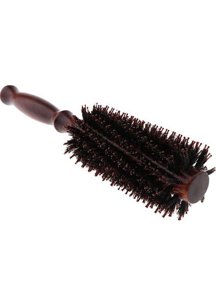 Anti-Statik Yuvarlak Saç Fırçası Saç Curling Styling Darbe Kuru Haddelenmiş Fırça Tarak L (Yurt Dışından)