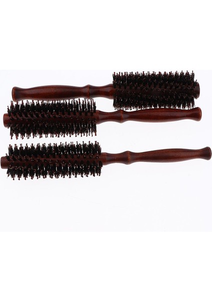 Anti-Statik Yuvarlak Saç Fırçası Saç Curling Styling Darbe Kuru Haddelenmiş Fırça Tarak L (Yurt Dışından) modelleri