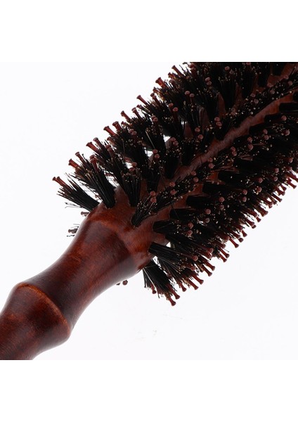 Anti-Statik Yuvarlak Saç Fırçası Saç Curling Styling Darbe Kuru Haddelenmiş Fırça Tarak L (Yurt Dışından) fırsatları