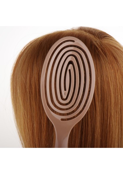 Detangler Tarak Saç Fırçası Styling Tarak Kafa Derisi Masaj Saç Bakımı Kahve (Yurt Dışından) modelleri