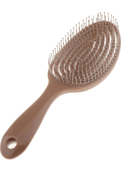 Detangler Tarak Saç Fırçası Styling Tarak Kafa Derisi Masaj Saç Bakımı Kahve (Yurt Dışından) indirimleri