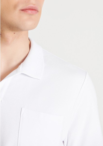 Erkek Beyaz Polo Tişört 0610297-620 indirimleri