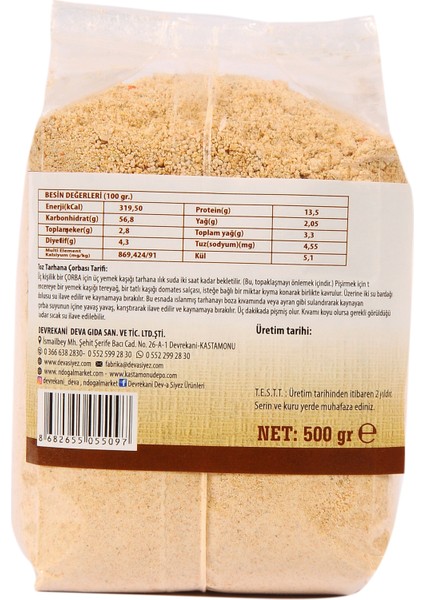 Siyez Tarhanası 500 gr 3'lü