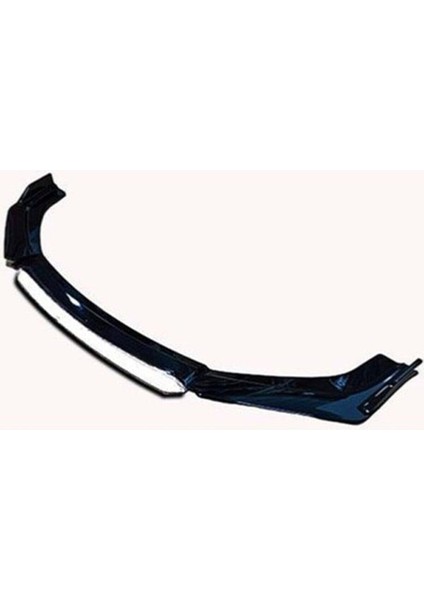 Daewoo Espero F30 Düz Yan Marşpiyel Eki + 4 Parça Beyaz Ön Ek Piano Black Bodykit Set