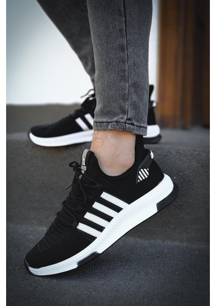 Ald Şerit Detaylı Kalın Taban Erkek Sneaker
