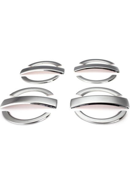 Alminox Oto F.doblo 2000 Kapı Kolu 4 Kapı Paslanmaz Çelik