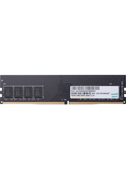 16X1GB 2666 Mhz Dımm Ddr4 EL.16G2V.GNH