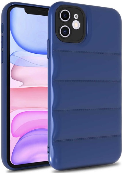 Apple iPhone 12 Kılıf Dalgalı Lensli Kapak