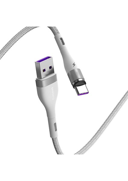 Zınc Safe Manyetık USB Kablo Şarj USB Type C Başlık 3.0A