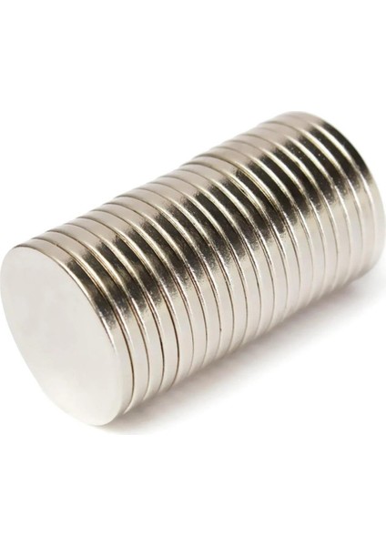 Neodyum Mıknatıs D20X2 mm - 10'lu