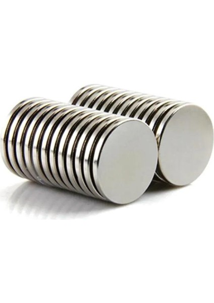 Neodyum Mıknatıs D20X2 mm - 10'lu fiyatları