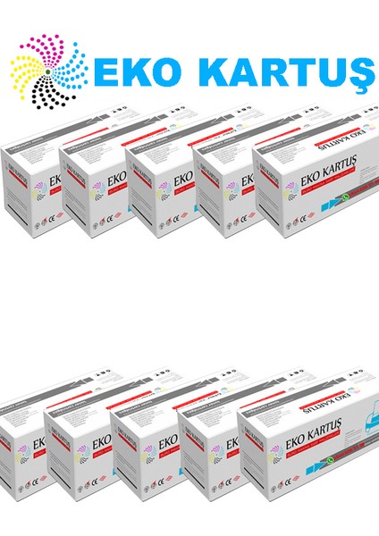 Hp 4ZB83A Ekonomik Avantajlı 10’lu Paket Çipli Muadil Toner,