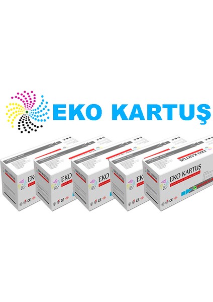 Hp Laser Mfp 137FNW Ekonomik Avantajlı 5'li Paket Çipsiz Muadil Toner,