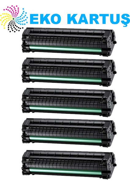 Hp 106A Muadil Toner Ekonomik Avantajlı 5'li Paket Çipsiz W1106A / 107A / 107W / MFP135W