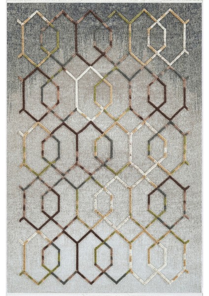 Yolluk Gri Gold Kaymaz Kesme Yıkanabilir Ince Dijital Baskı Koridor Halısı fiyatları