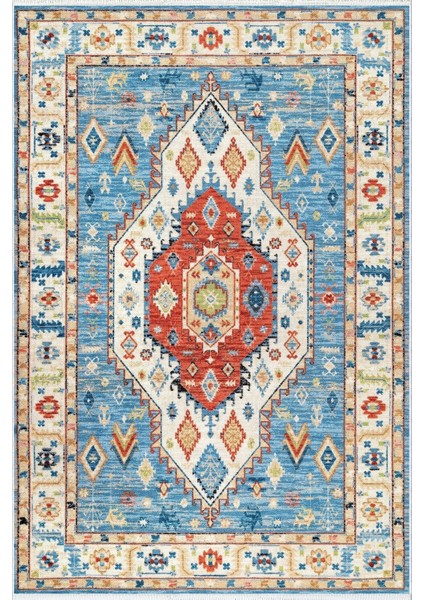 Yolluk Otantik Mavi Ekru Kahverengi Kaymaz Kesme Yıkanabilir Ince Dijital Baskı Koridor Halısı fiyatları